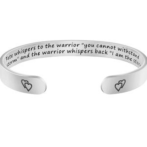 Sam & Lori - Silver Warrior Bracelet